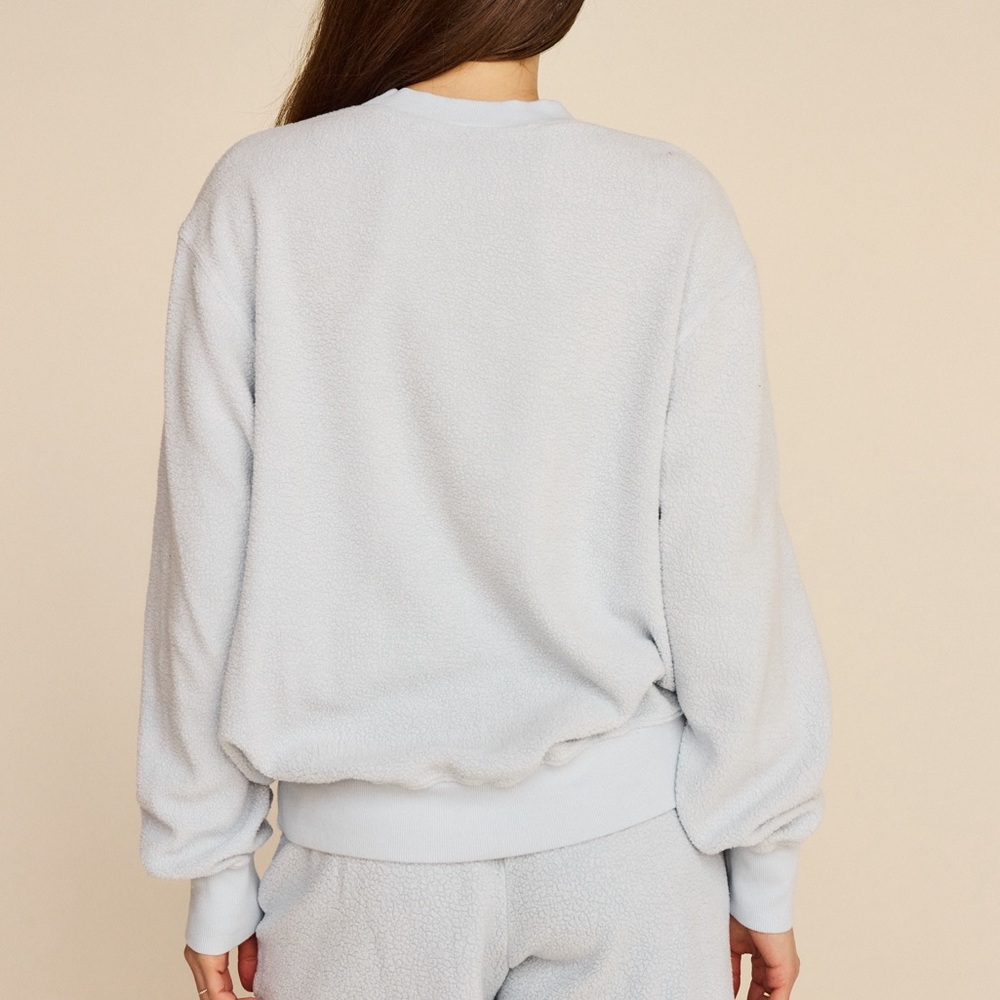 NWT Strut this Mason Sweatshirt XS light blue - Picture 3 of 6